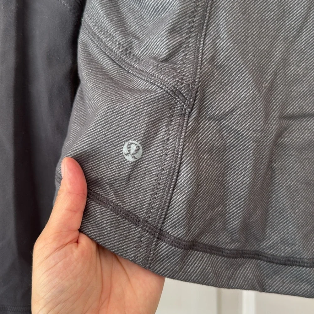 Lululemon gray zip up jacket